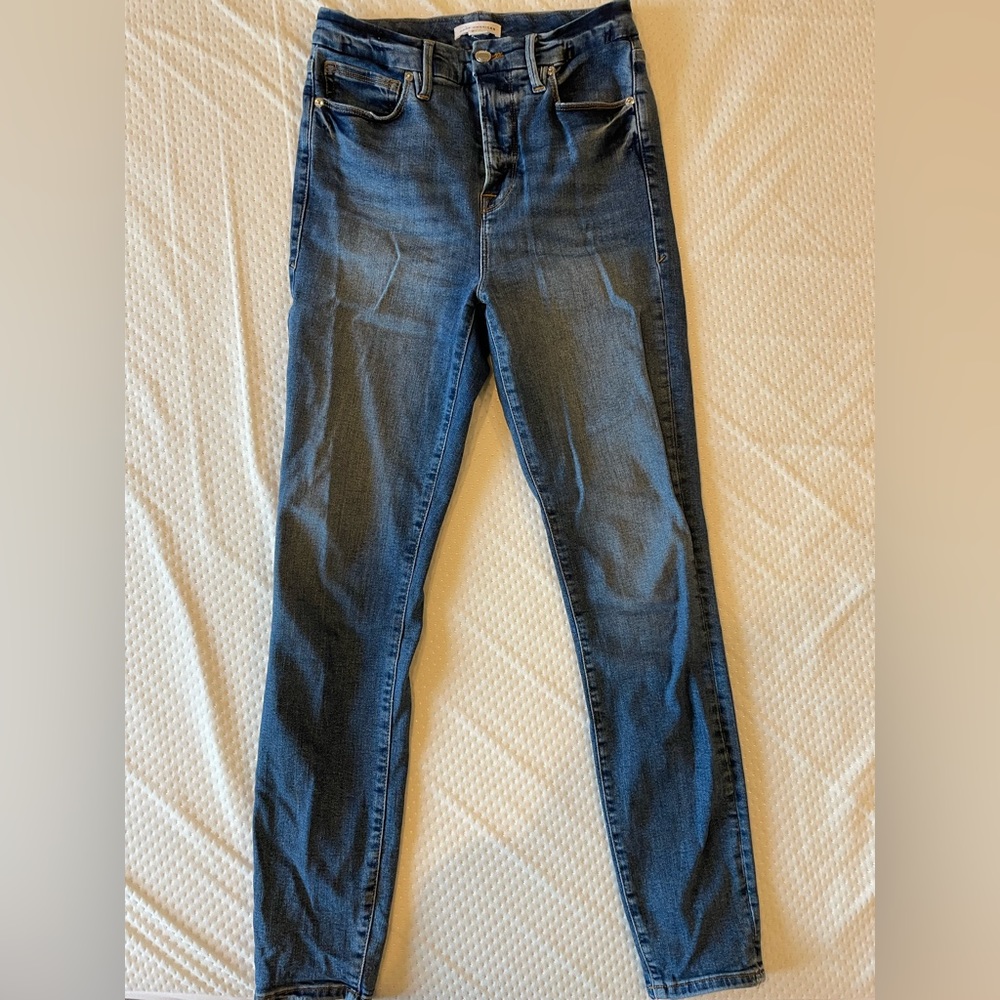 Good American Good Waist High Rise Skinny size 27